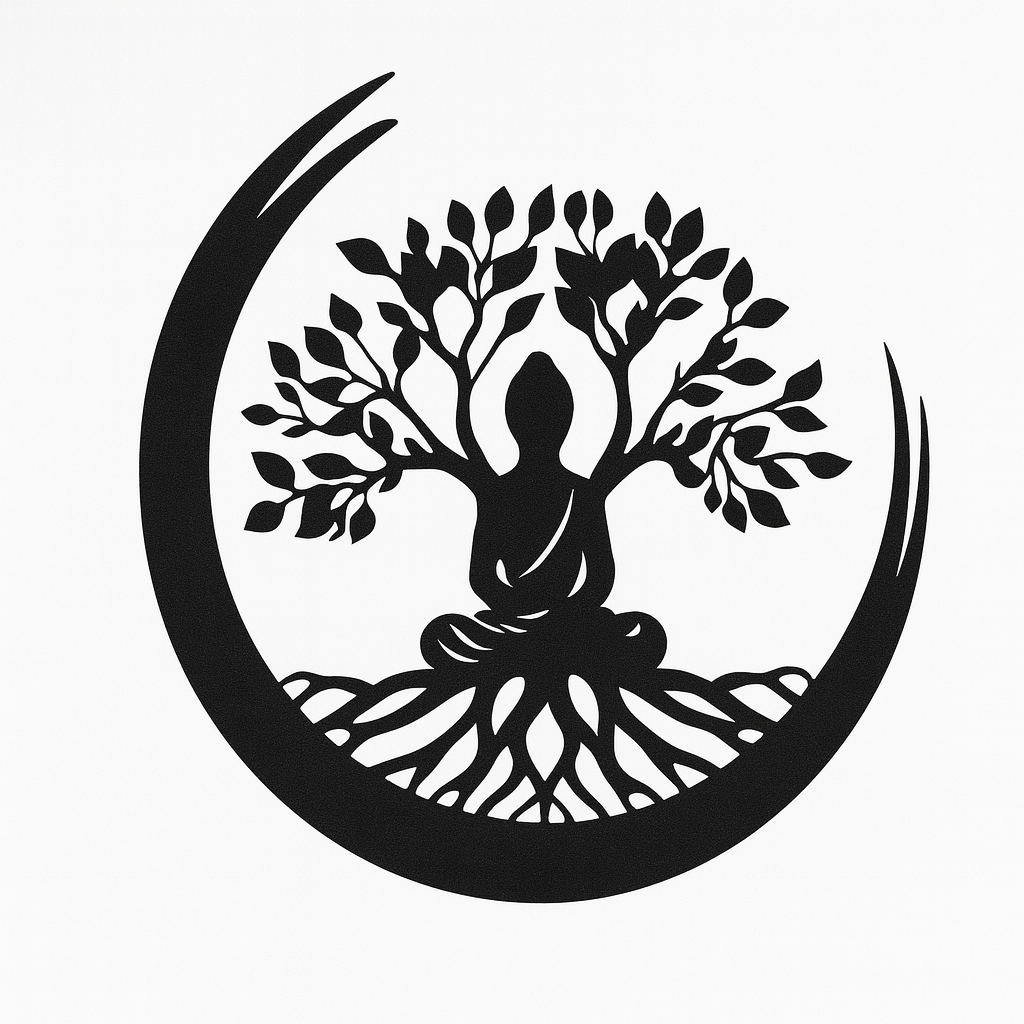 Meditation Baum des Lebens Wandkunst