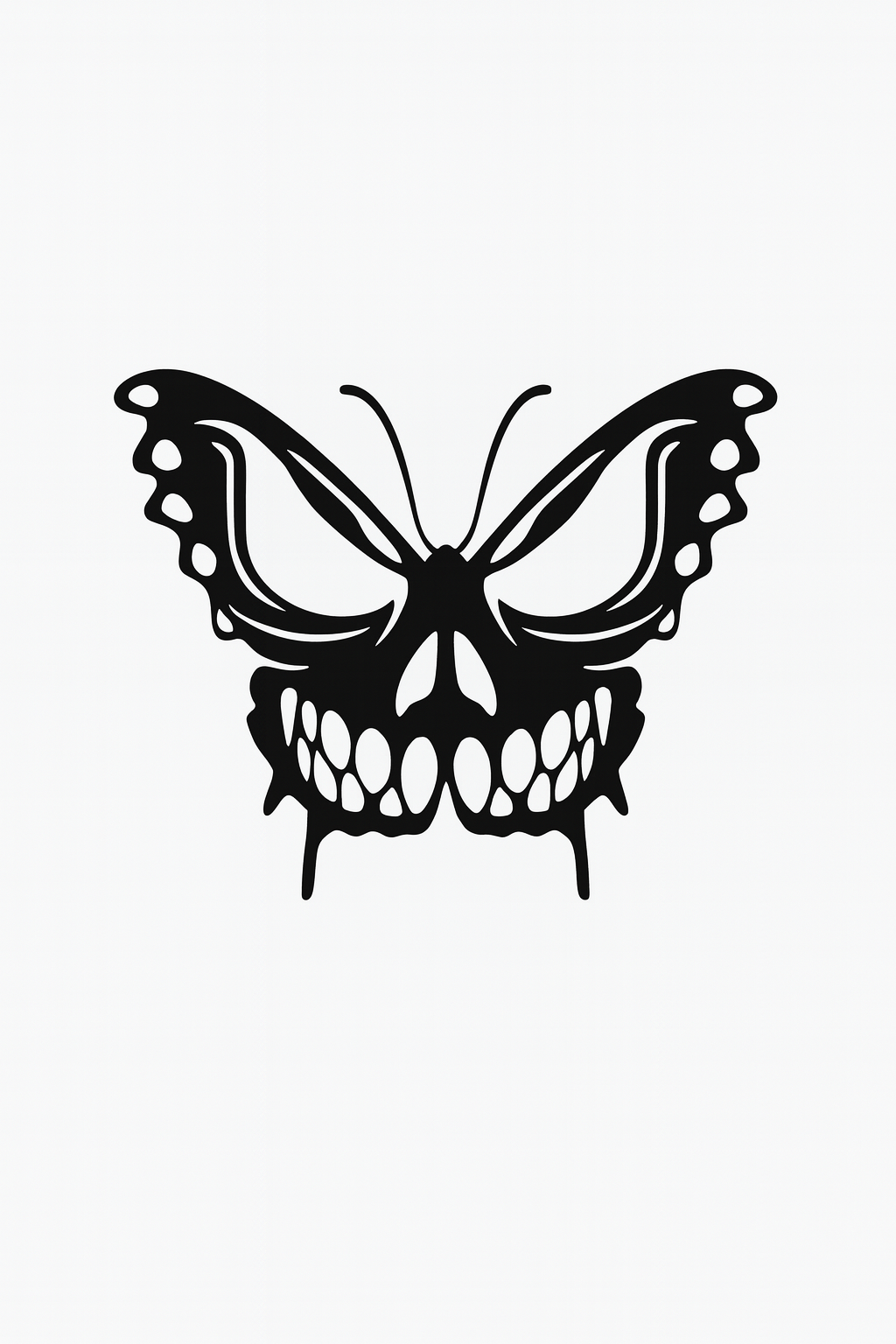 Böser Schmetterling Wandkunst