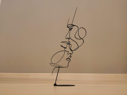 Abstrakte Gesichter Kunst