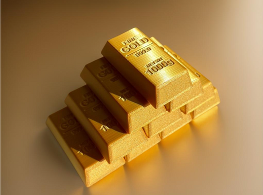 Mini Goldbaren 10 Stück