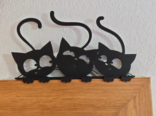 Katzentrio für die Tür Dekoration