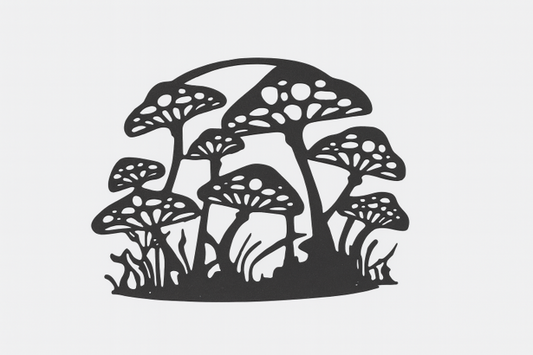 Pilz Mushroom Wandkunst