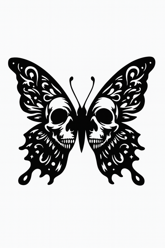 Totenkopfschmetterling Wandkunst