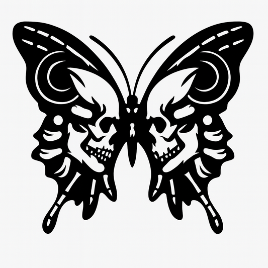 Totenkopfschmetterling Wandkunst