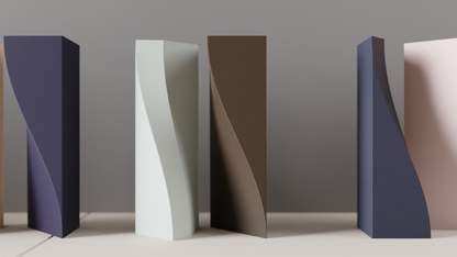 Moderne Vase. Zweiteilige