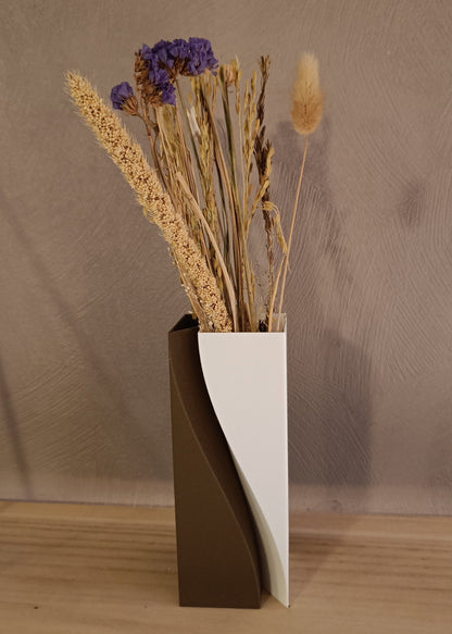 Moderne Vase. Zweiteilige