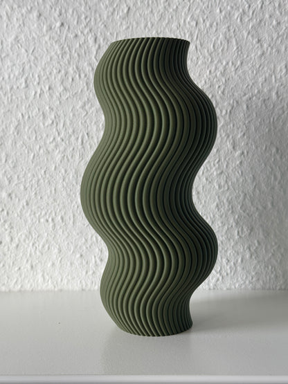 Vase Wellenförmige