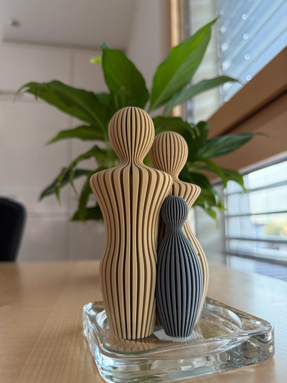 Familienstatuen 4 Varianten