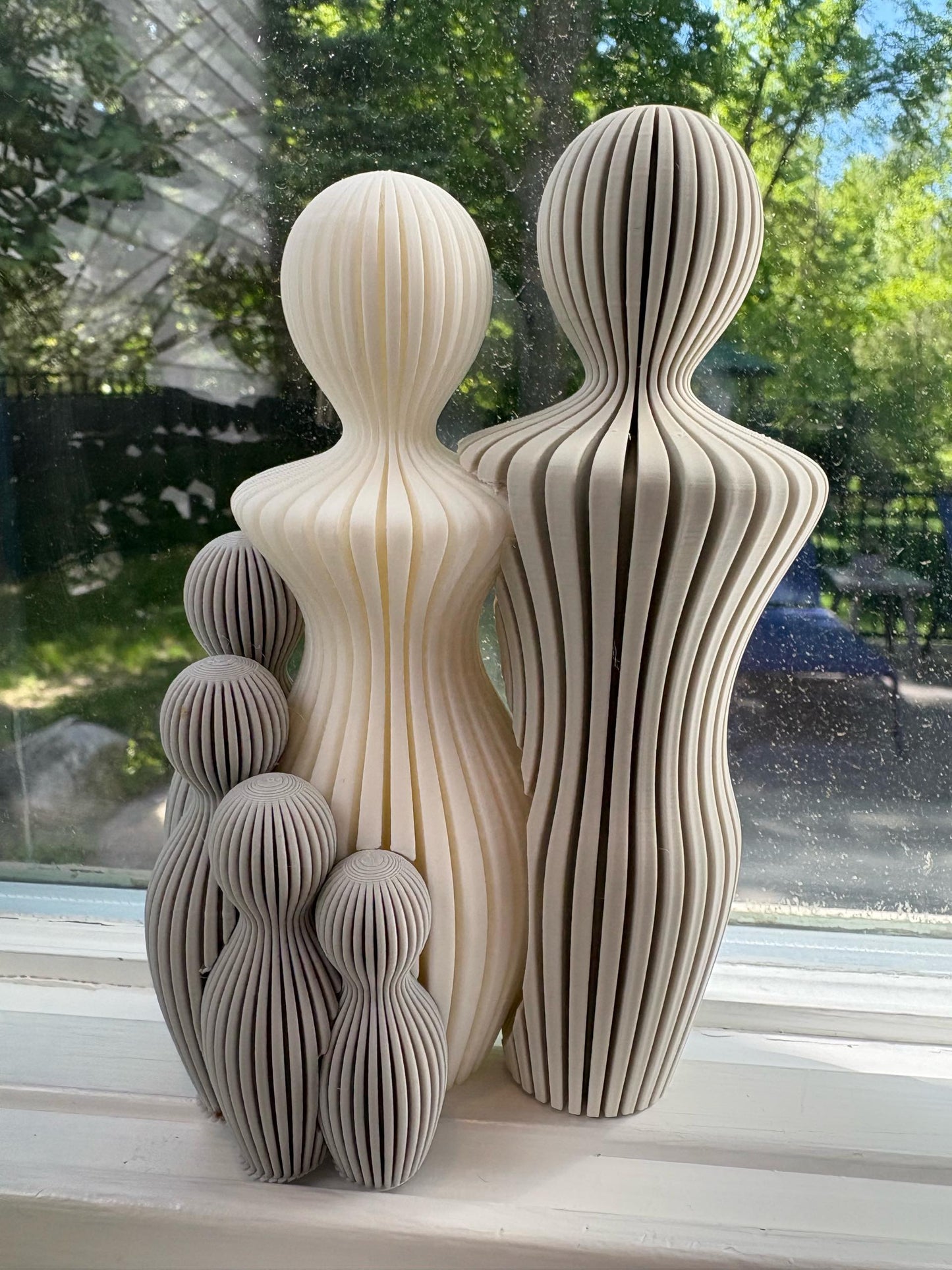 Familienstatuen 4 Varianten