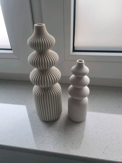 Skandinavisch Nordische Vase 2 Stück