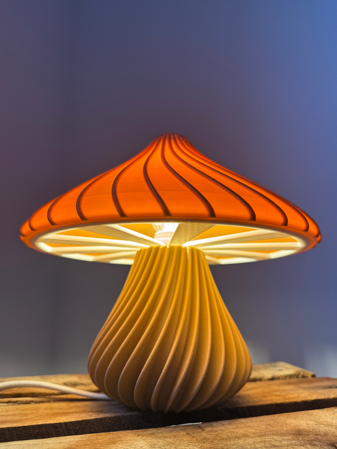 Pilzlampe (ohne Leuchtmittel)