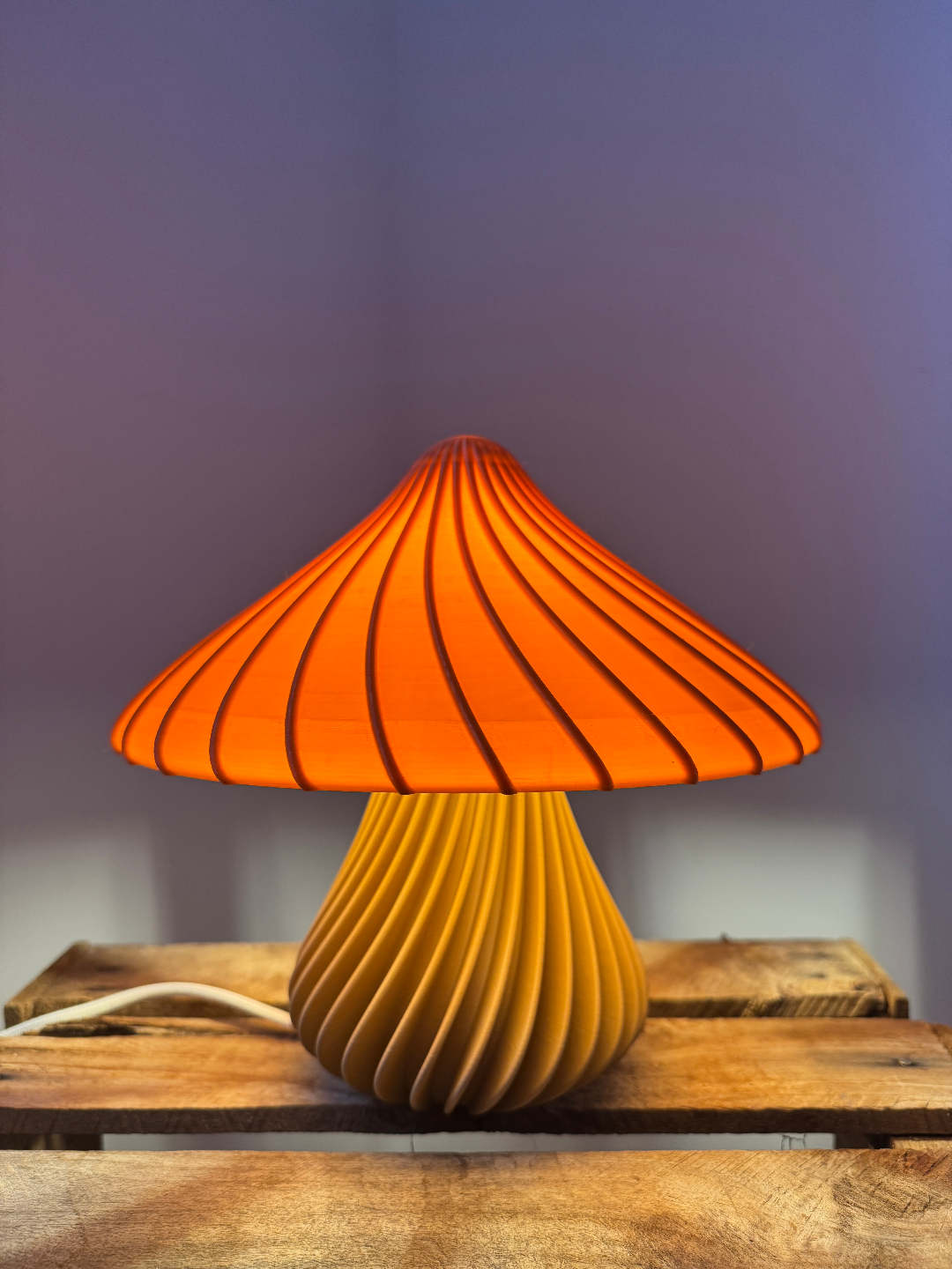 Pilzlampe (ohne Leuchtmittel)