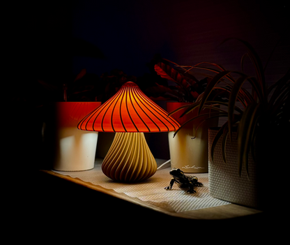 Pilzlampe (ohne Leuchtmittel)