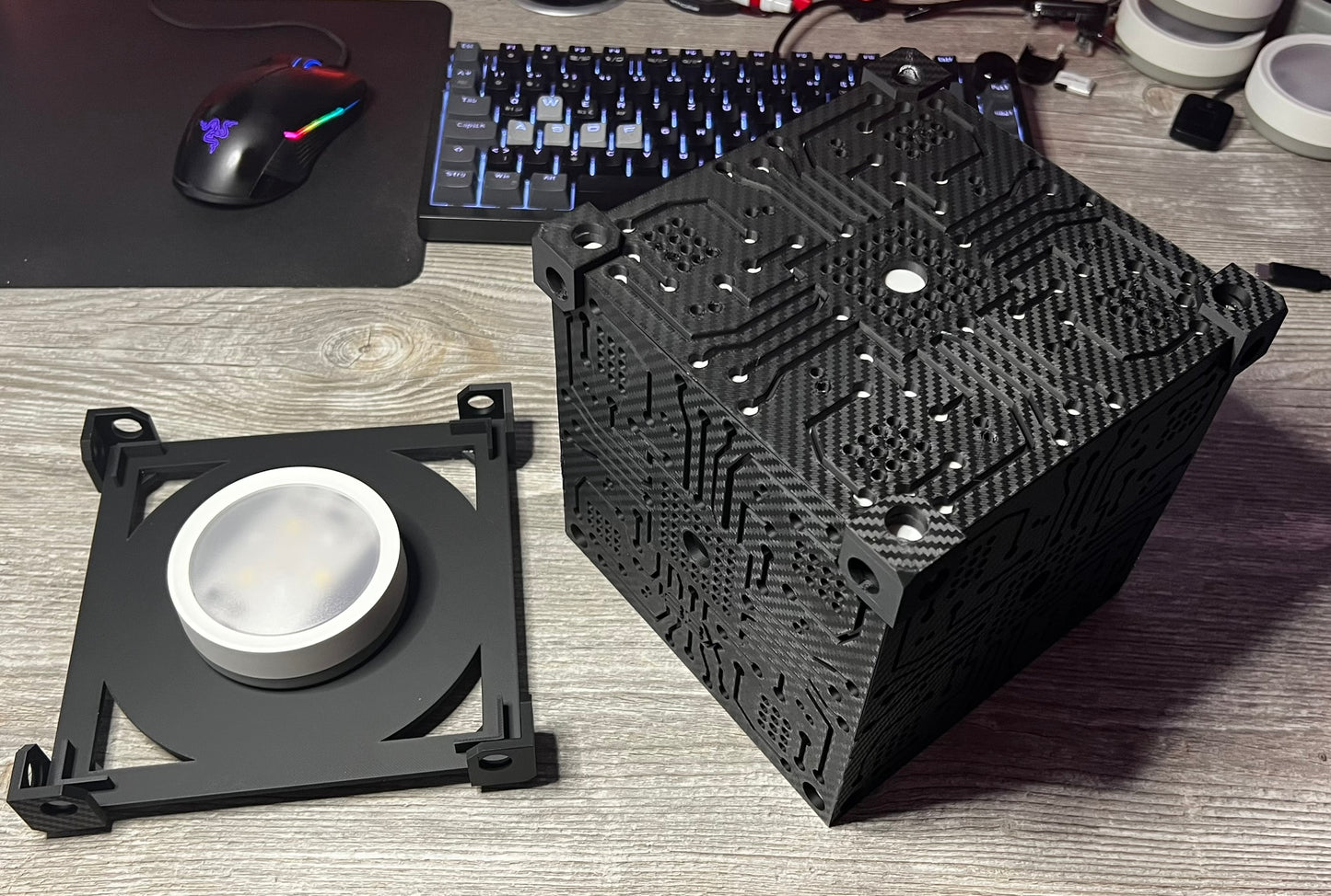 The Core Würfel Lampe (ohne Leuchtmittel)