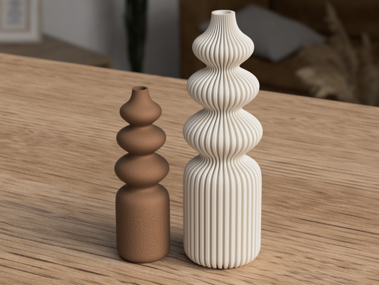 Skandinavisch Nordische Vase 2 Stück