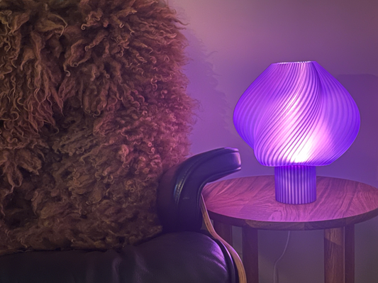 Softis-Lampe ohne Leuchtmittel